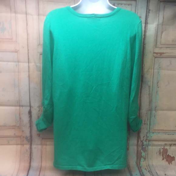 ❤️ NOTATIONS 3/4 Sleeve Top LIKE NEW!! - Picture 2 of 4